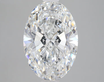 3.76 Carat Certified Oval Loose Stone Lab Grown Diamond No. 2050425