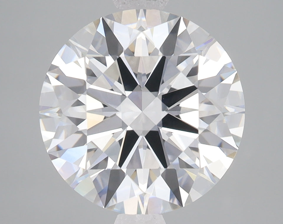 4.07 Carat Certified Round Loose Stone Lab Grown Diamond No. 2037225