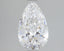 1.8 Carat Certified Pear Loose Stone Lab Grown Diamond No. 1284950