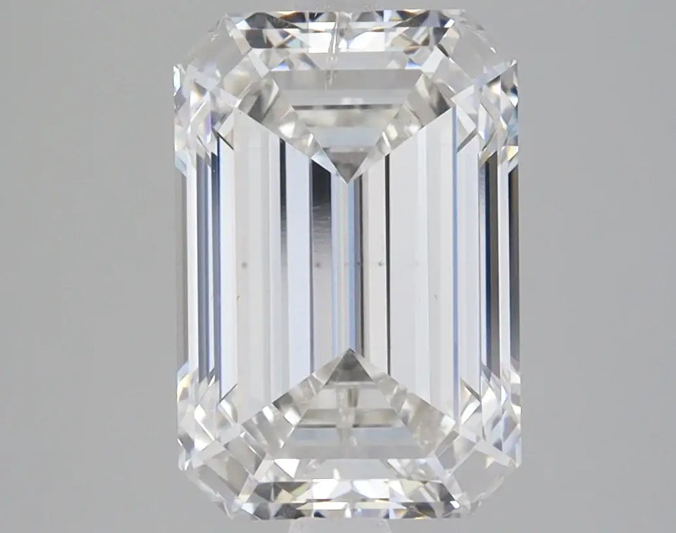 3.75 Carat Certified Emerald Loose Stone Lab Grown Diamond No. 1034323 - Larson Jewelers