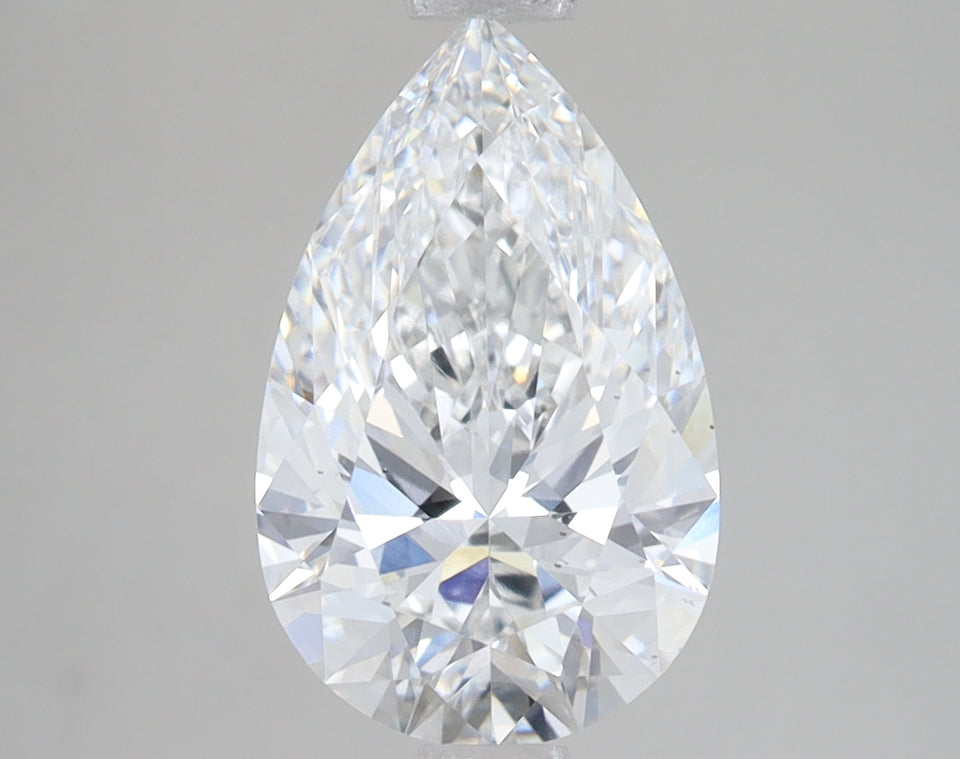 2.42 Carat Certified Pear Loose Stone Lab Grown Diamond No. 1325243