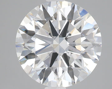 3.52 Carat Certified Round Loose Stone Lab Grown Diamond No. 2022628