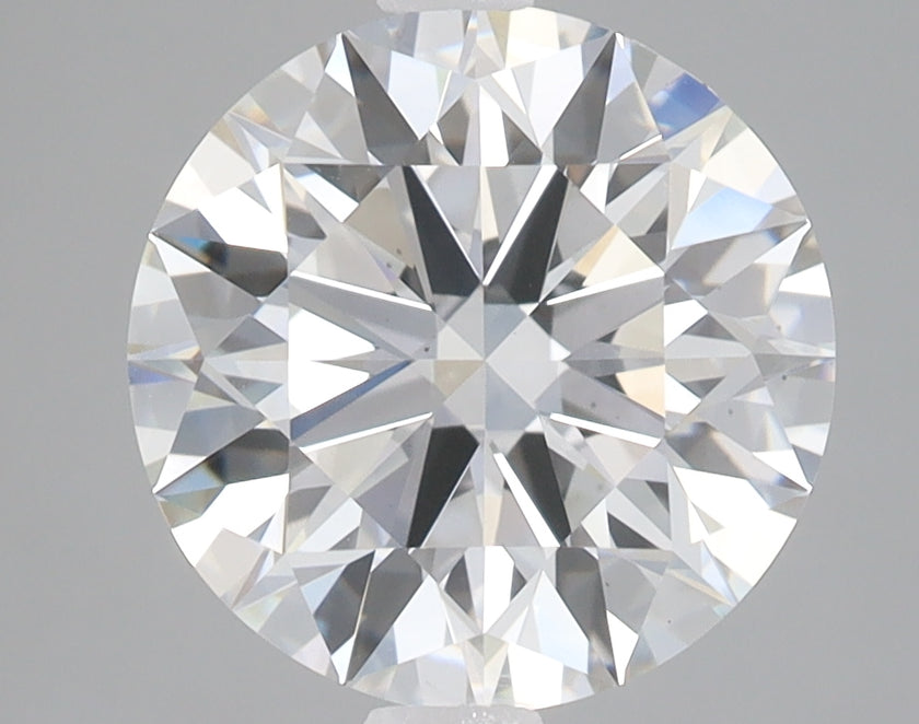 3.52 Carat Certified Round Loose Stone Lab Grown Diamond No. 2022628