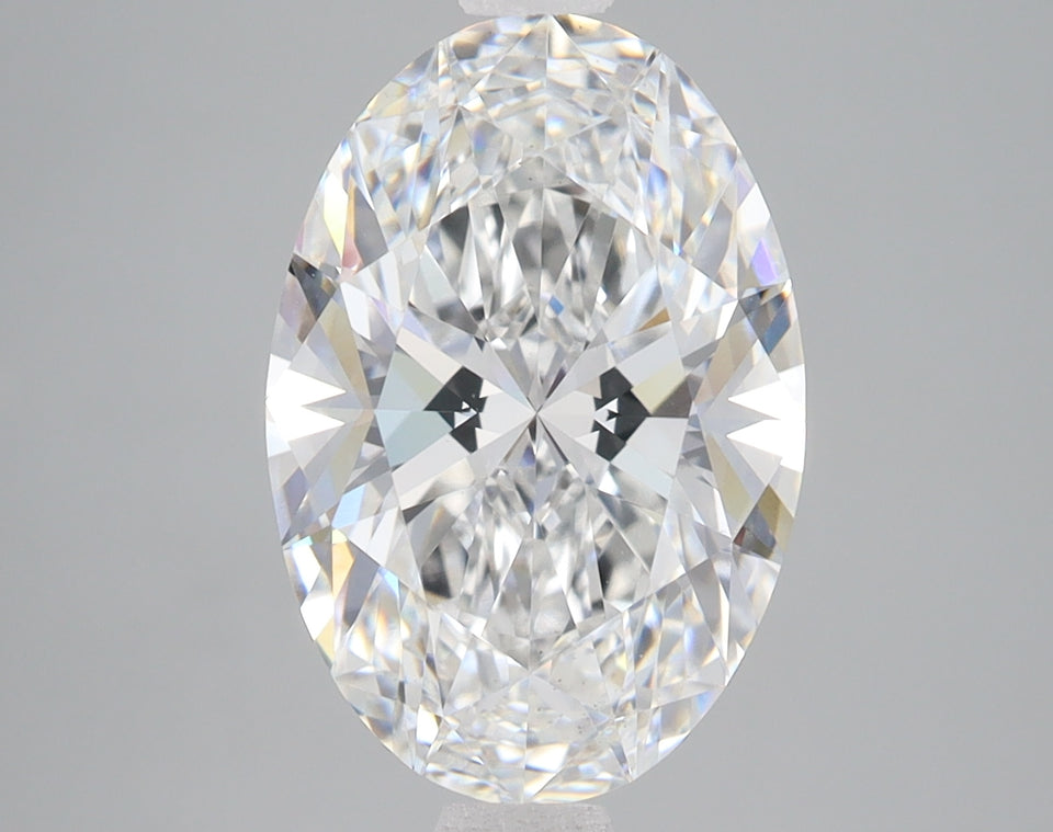 3.95 Carat Certified Oval Loose Stone Lab Grown Diamond No. 2036821