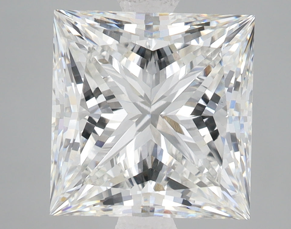 4.82 Carat Certified Princess Loose Stone Lab Grown Diamond No. 2039002
