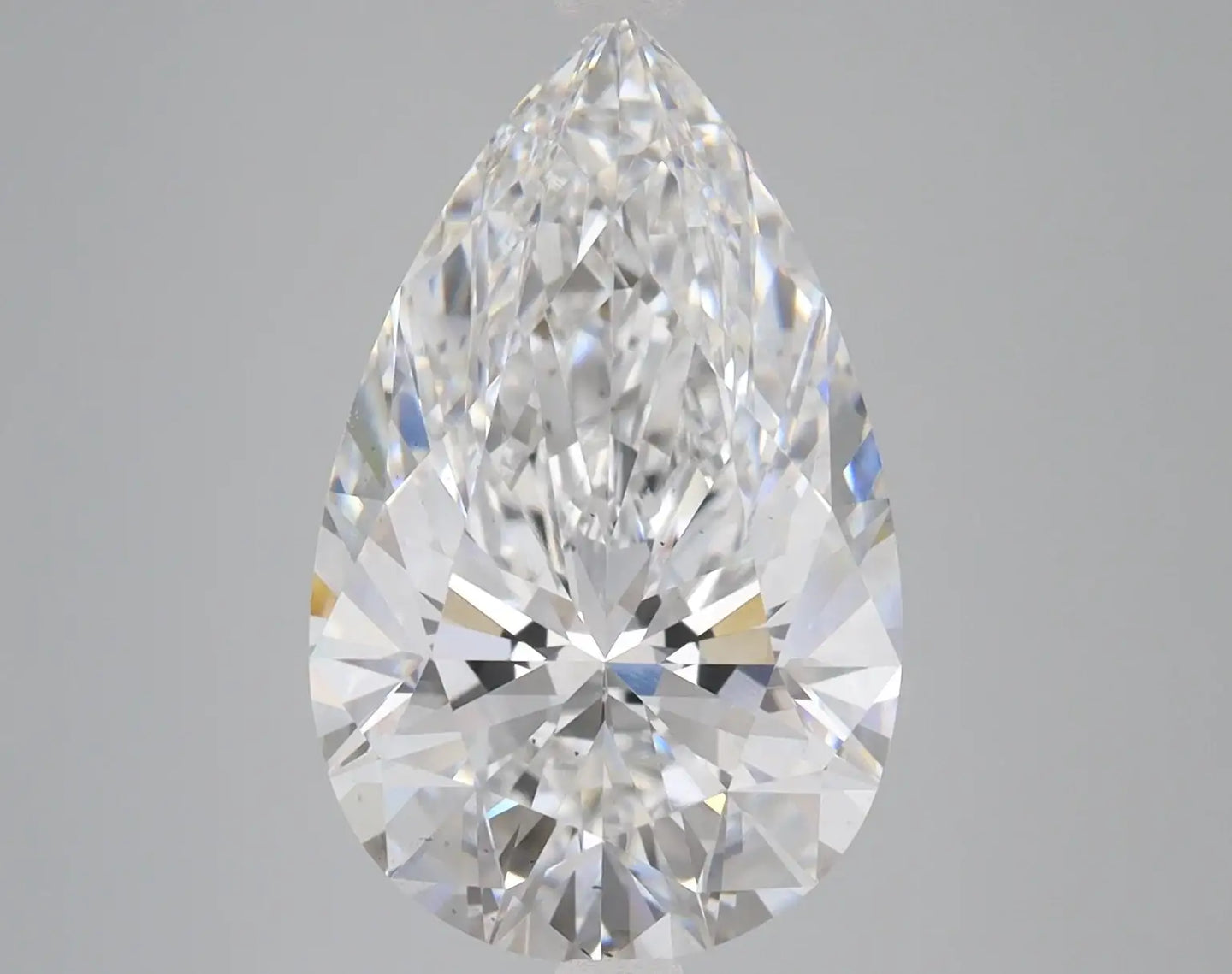 6.09 Carat Certified Pear Loose Stone Lab Grown Diamond No. 1040856 - Larson Jewelers