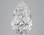 6.09 Carat Certified Pear Loose Stone Lab Grown Diamond No. 1040856