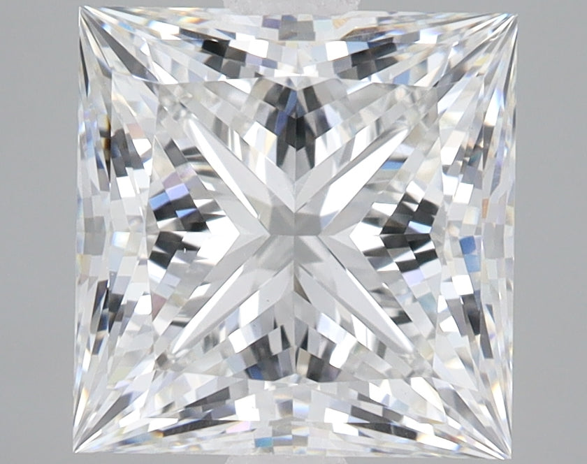 4.26 Carat Certified Princess Loose Stone Lab Grown Diamond No. 2039887