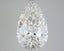 7.29 Carat Certified Pear Loose Stone Lab Grown Diamond No. 1038619