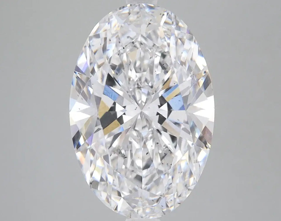 4.06 Carat Certified Oval Loose Stone Lab Grown Diamond No. 1051313 - Larson Jewelers