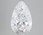 4.4 Carat Certified Pear Loose Stone Lab Grown Diamond No. 1156268