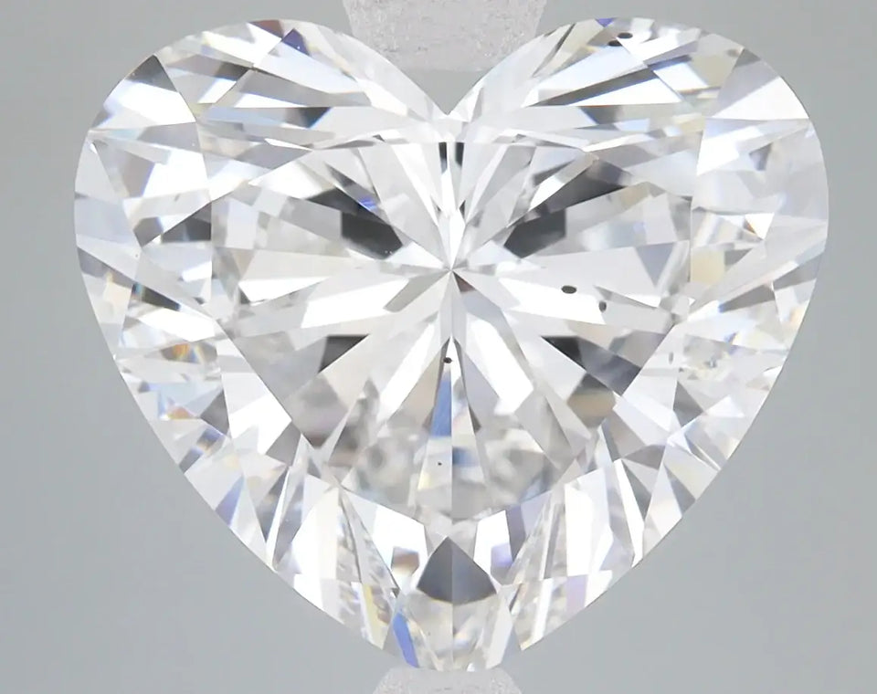 7.23 Carat Certified Heart Loose Stone Lab Grown Diamond No. 1136588 - Larson Jewelers