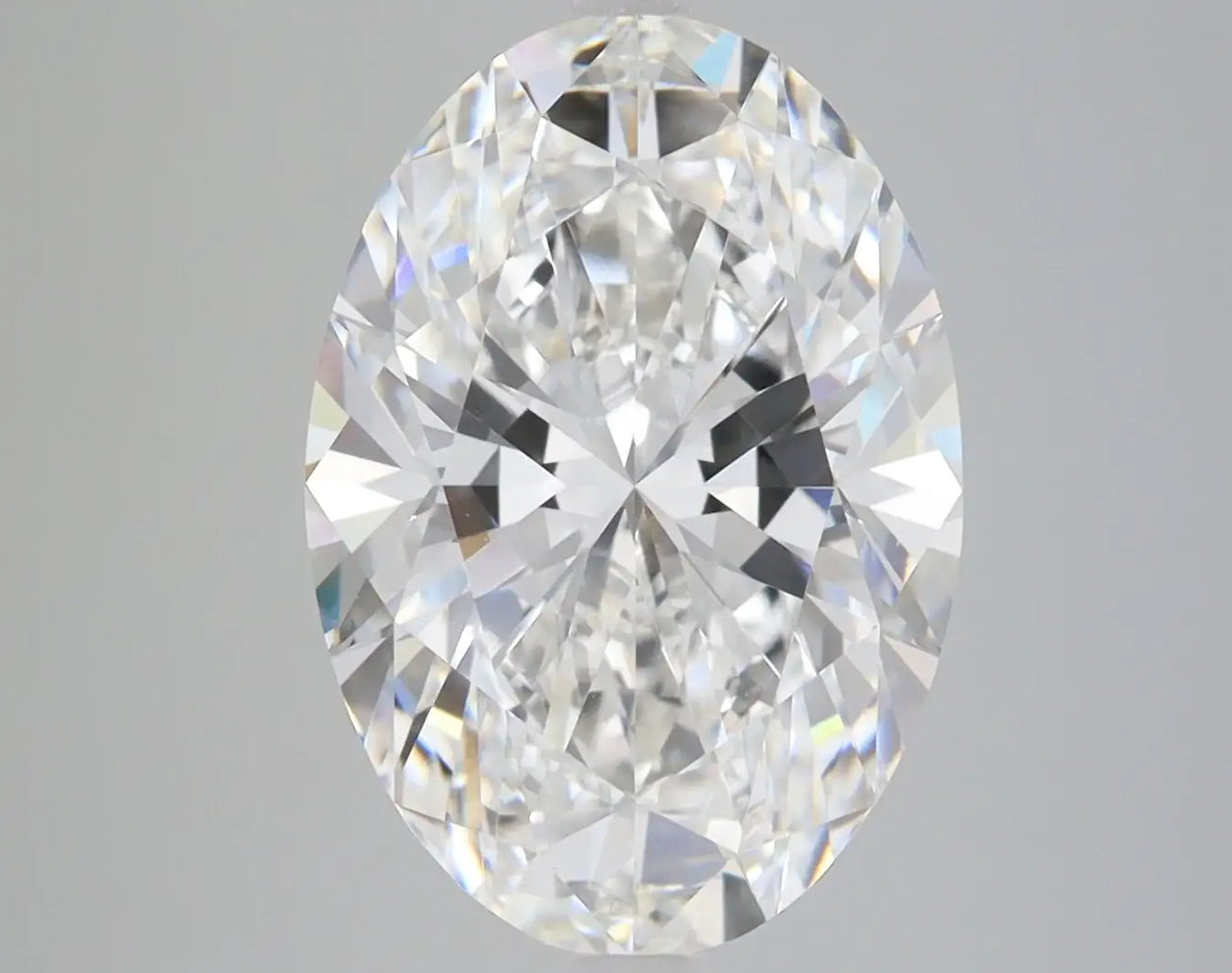 5.44 Carat Certified Oval Loose Stone Lab Grown Diamond No. 1035155 - Larson Jewelers