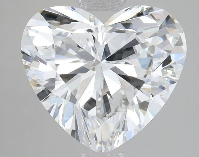 3.37 Carat Certified Heart Loose Stone Lab Grown Diamond No. 1327101 - Larson Jewelers