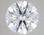 3.81 Carat Certified Round Loose Stone Lab Grown Diamond No. 1327936