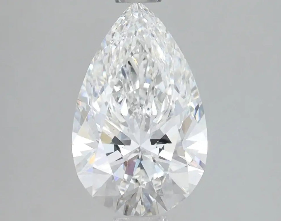 1.6 Carat Certified Pear Loose Stone Lab Grown Diamond No. 1295569 - Larson Jewelers
