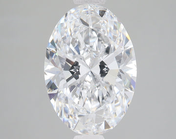 3.06 Carat Certified Oval Loose Stone Lab Grown Diamond No. 2054587