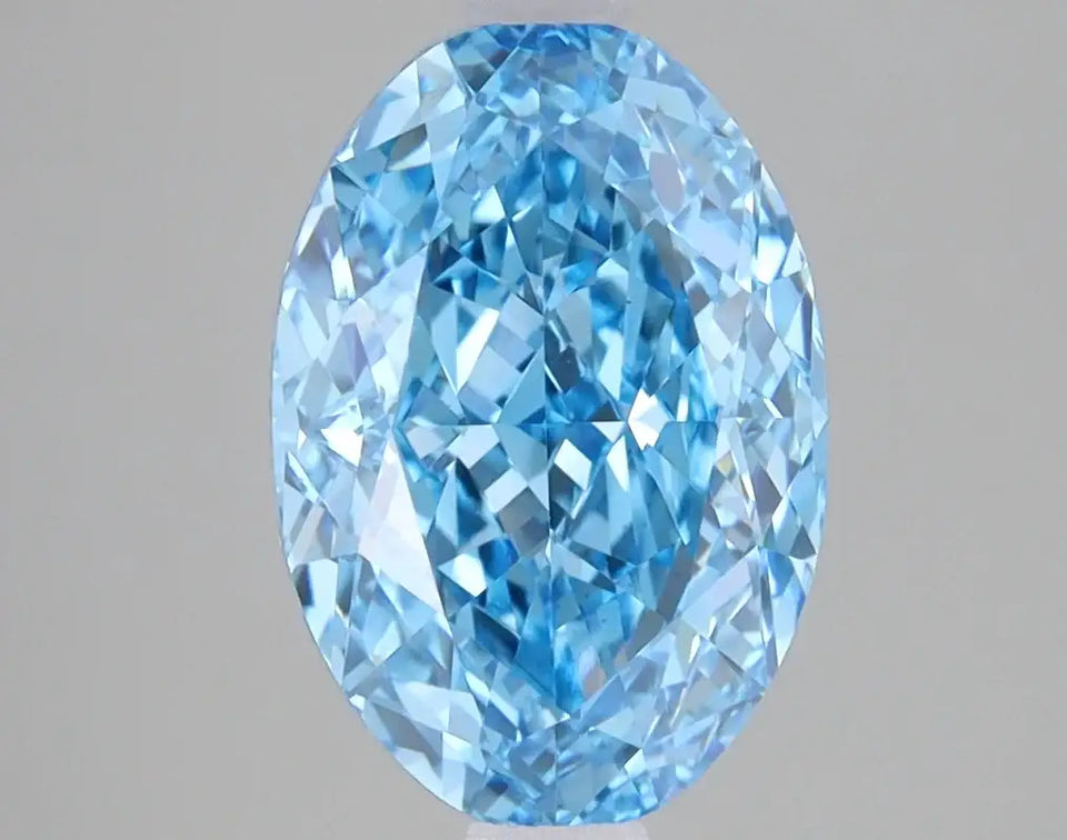 3.02 Carat Certified Oval Loose Stone Lab Grown Diamond No. 1171480 - Larson Jewelers