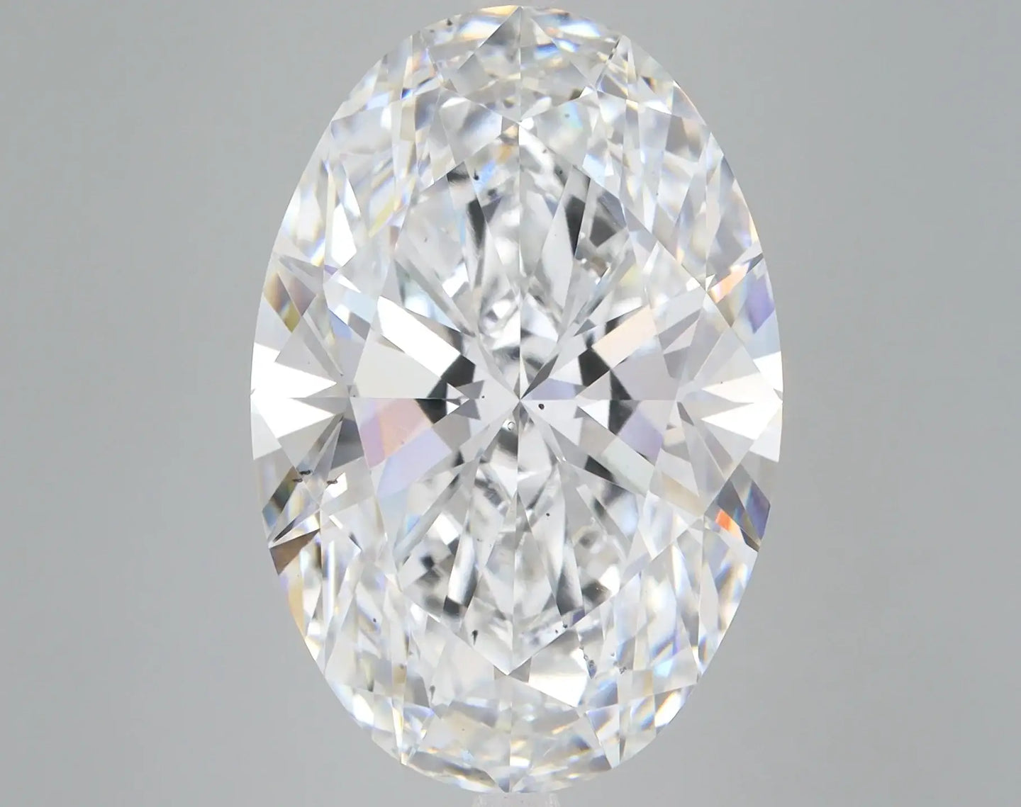 12.63 Carat Certified Oval Loose Stone Lab Grown Diamond No. 1046905 - Larson Jewelers