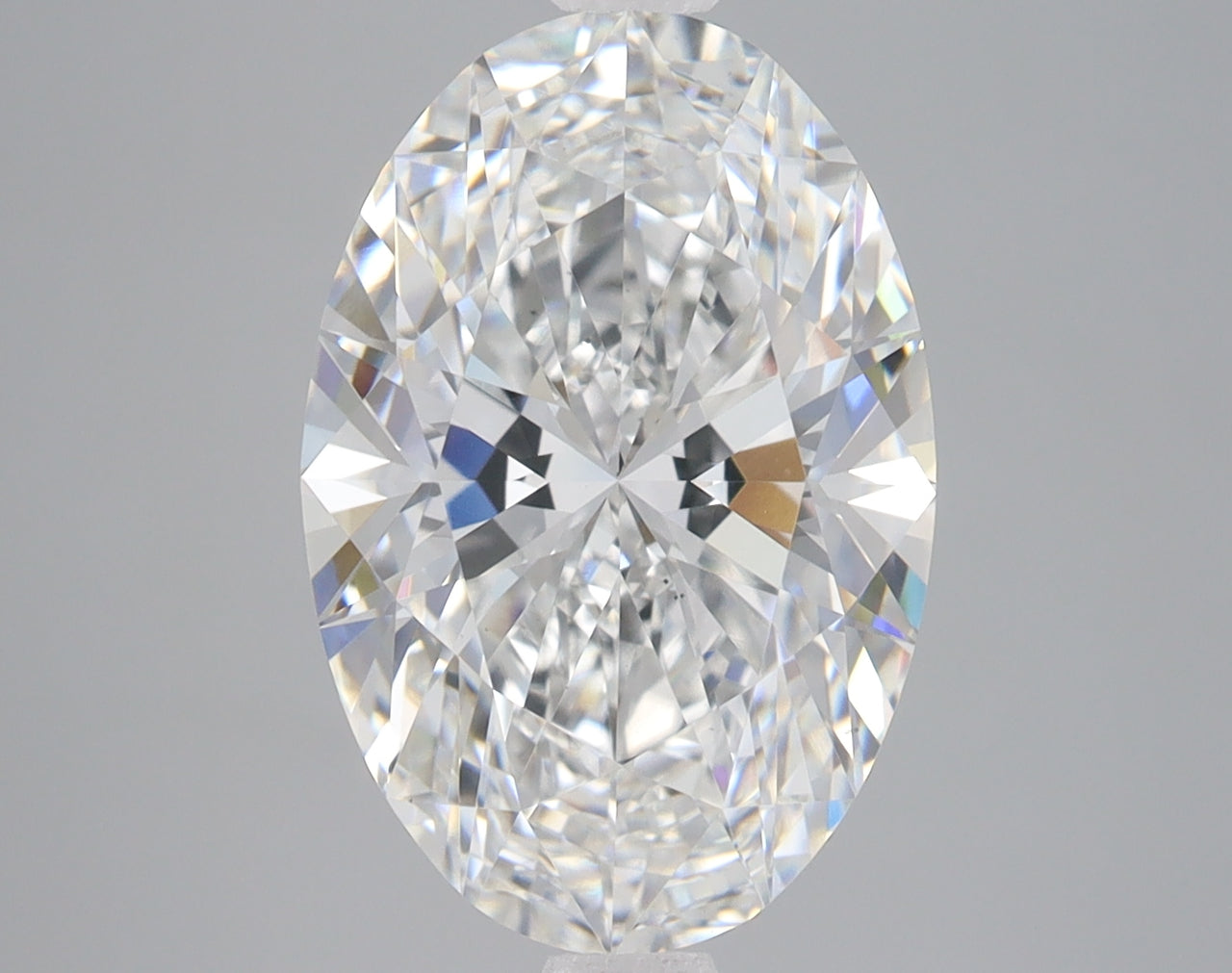4.54 Carat Certified Oval Loose Stone Lab Grown Diamond No. 2034028