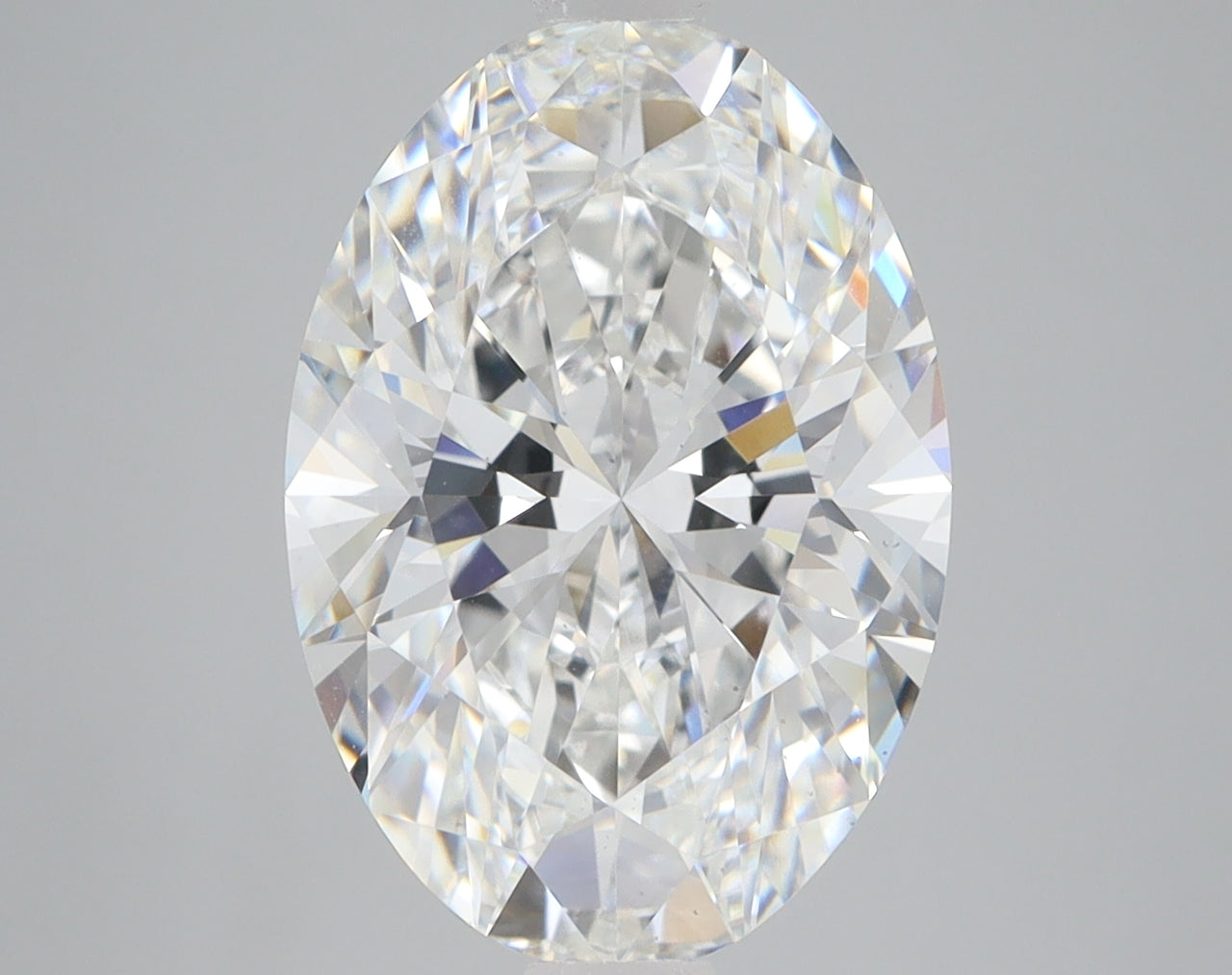 5.03 Carat Certified Oval Loose Stone Lab Grown Diamond No. 1365889