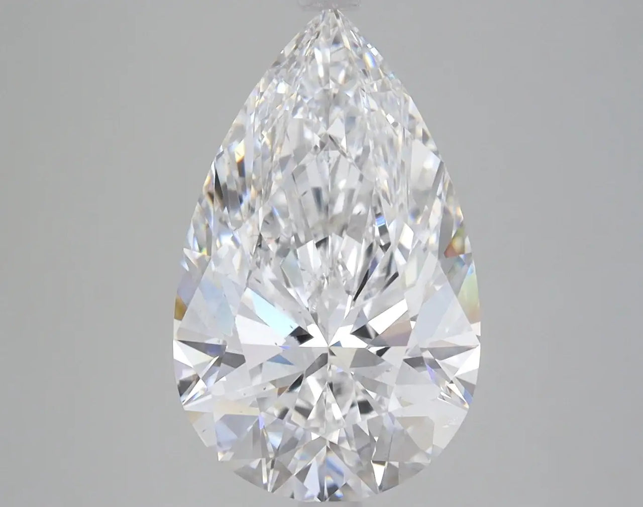 4.34 Carat Certified Pear Loose Stone Lab Grown Diamond No. 1032944 - Larson Jewelers
