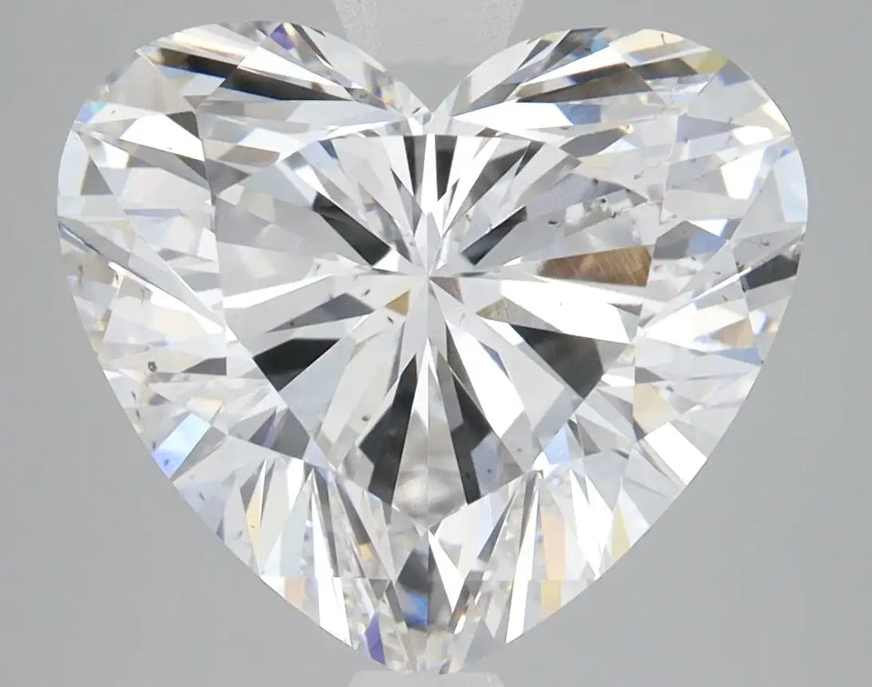 6.12 Carat Certified Heart Loose Stone Lab Grown Diamond No. 1104179 - Larson Jewelers