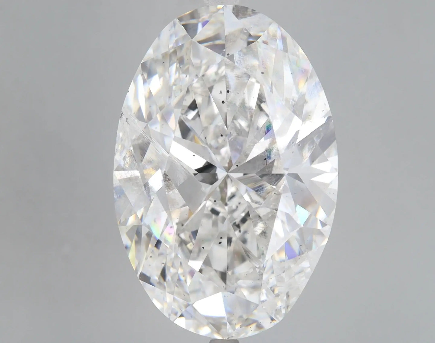22.17 Carat Certified Oval Loose Stone Lab Grown Diamond No. 1155729 - Larson Jewelers