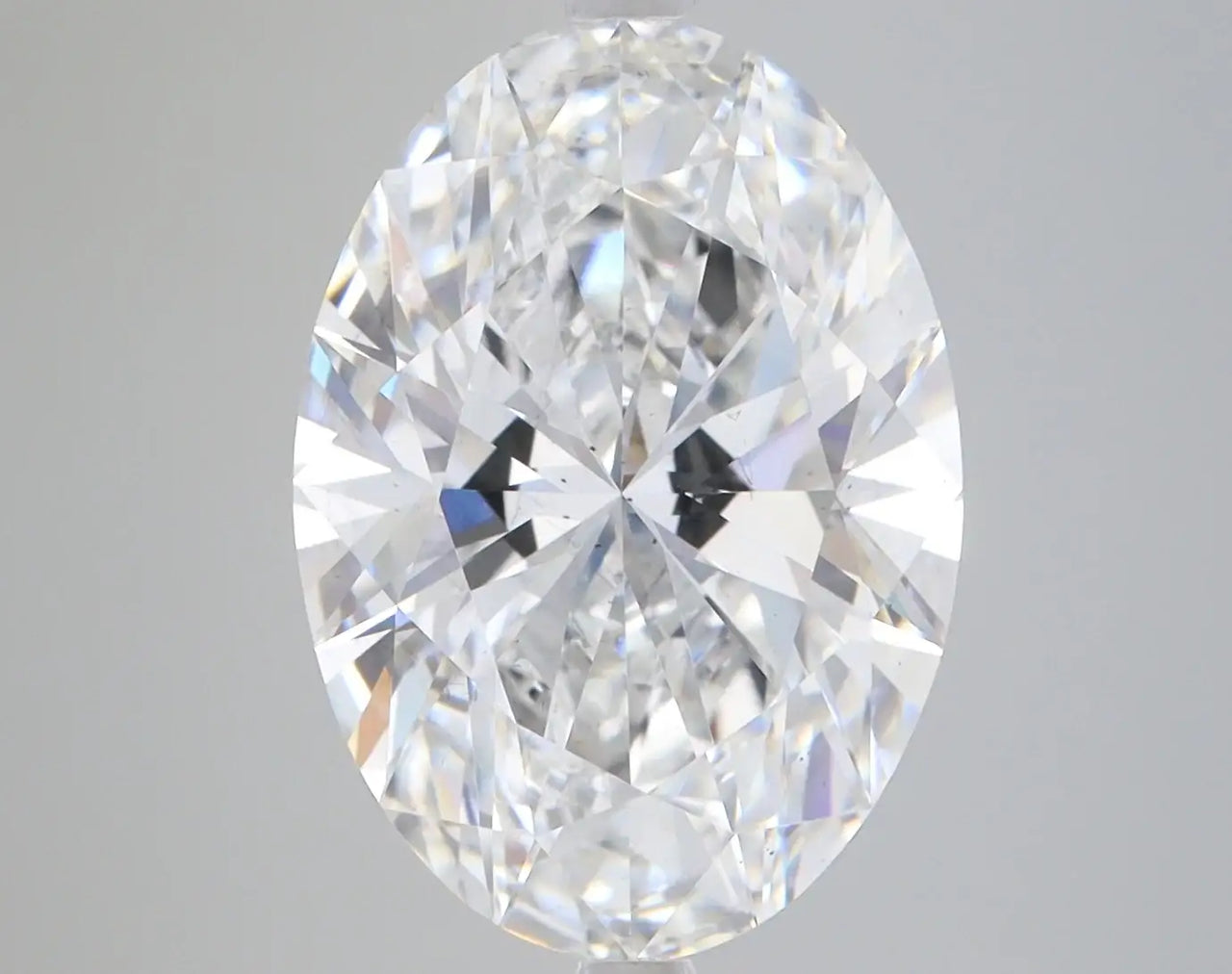 5.79 Carat Certified Oval Loose Stone Lab Grown Diamond No. 1028042 - Larson Jewelers
