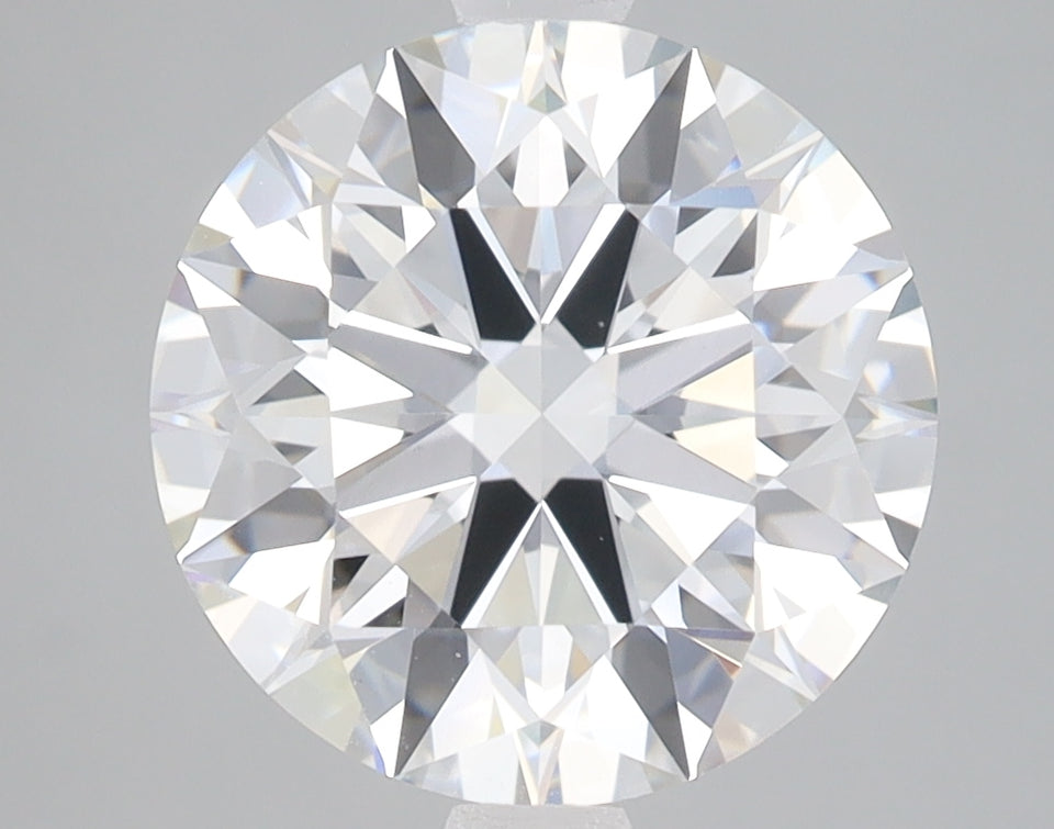 3.69 Carat Certified Round Loose Stone Lab Grown Diamond No. 2022764