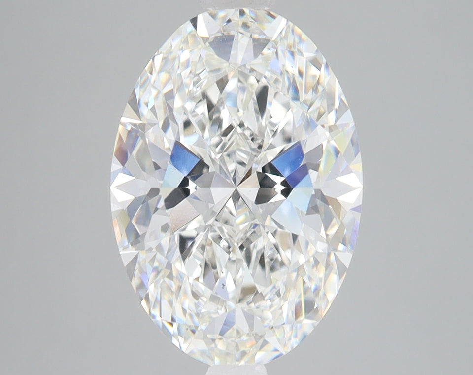 3.71 Carat Certified Oval Loose Stone Lab Grown Diamond No. 1376726