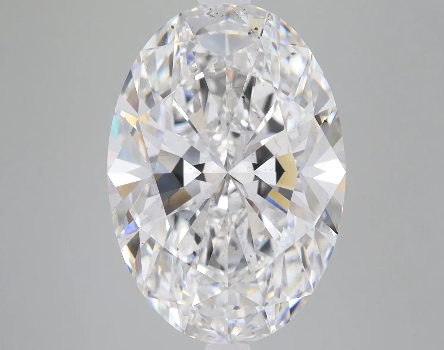 7.53 Carat Certified Oval Loose Stone Lab Grown Diamond No. 1048900 - Larson Jewelers