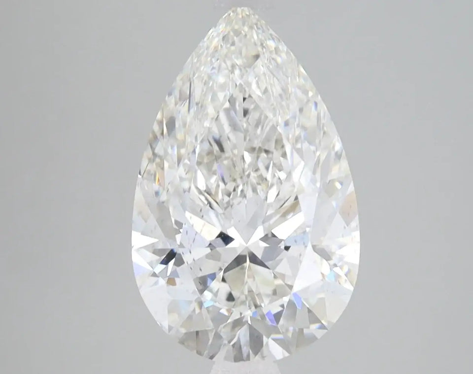 3.5 Carat Certified Pear Loose Stone Lab Grown Diamond No. 1174561 - Larson Jewelers