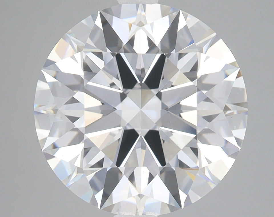 5.42 Carat Certified Round Loose Stone Lab Grown Diamond No. 2022589