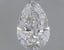 0.61 Carat Certified Pear Loose Stone Lab Grown Diamond No. 1124997
