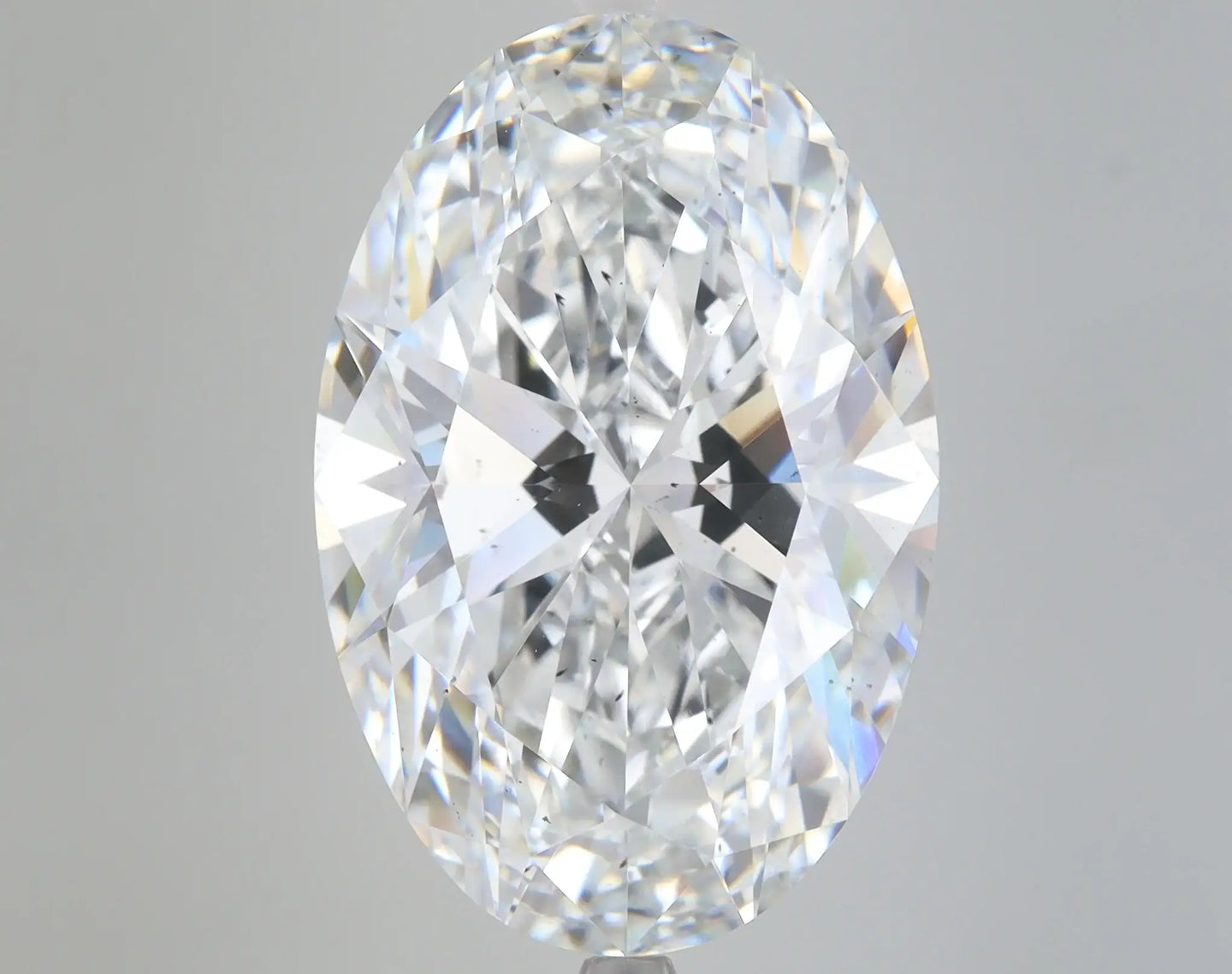 15.56 Carat Certified Oval Loose Stone Lab Grown Diamond No. 1029199 - Larson Jewelers