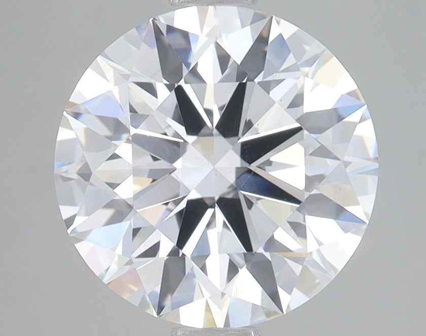 3.5 Carat Certified Round Loose Stone Lab Grown Diamond No. 1309578