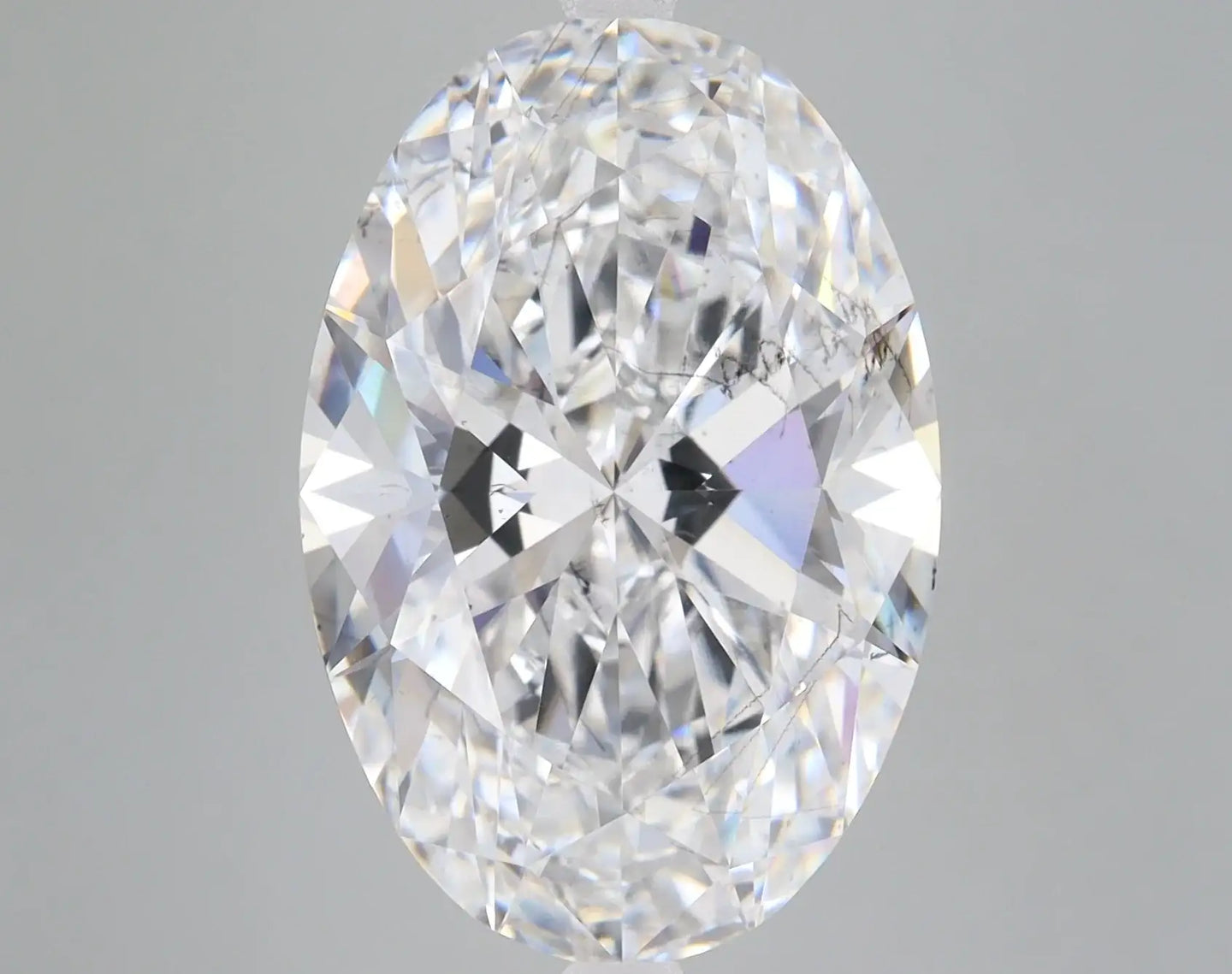 10.16 Carat Certified Oval Loose Stone Lab Grown Diamond No. 1052985 - Larson Jewelers