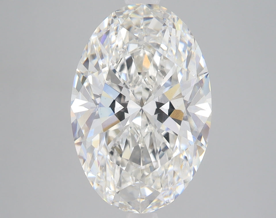 4.07 Carat Certified Oval Loose Stone Lab Grown Diamond No. 1371937