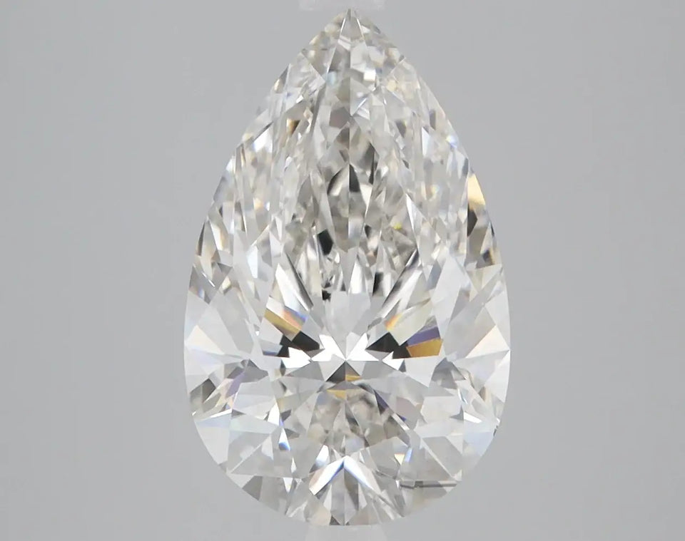 3.34 Carat Certified Pear Loose Stone Lab Grown Diamond No. 1023608 - Larson Jewelers