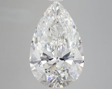 6.06 Carat Certified Pear Loose Stone Lab Grown Diamond No. 2048416