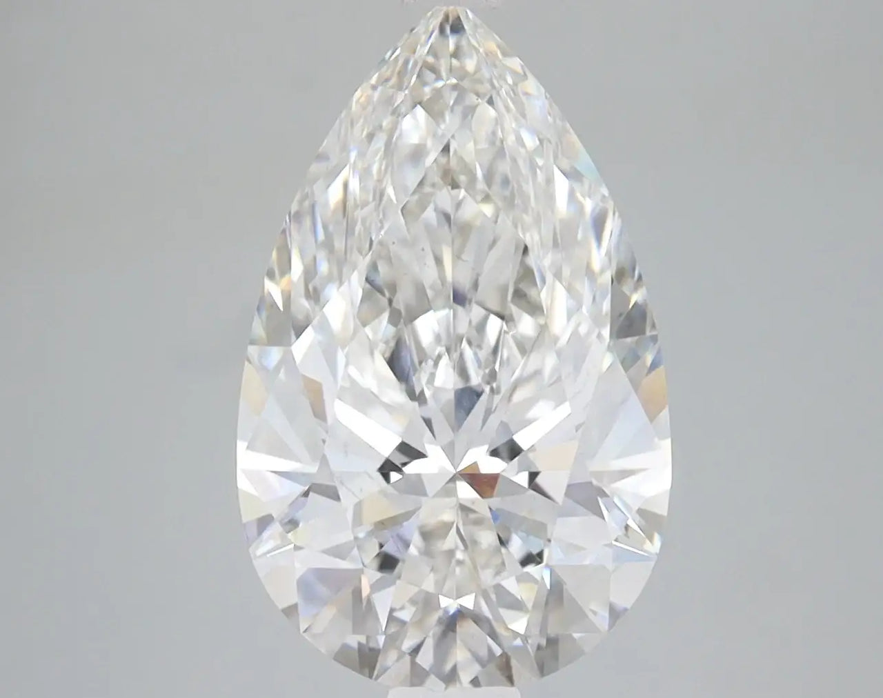 3.84 Carat Certified Pear Loose Stone Lab Grown Diamond No. 1103966 - Larson Jewelers