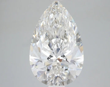 3.84 Carat Certified Pear Loose Stone Lab Grown Diamond No. 1103966 - Larson Jewelers