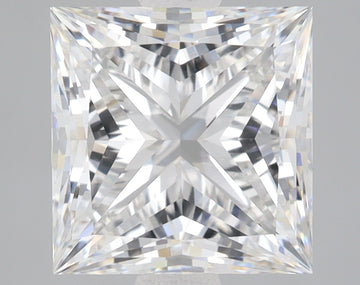 4.01 Carat Certified Princess Loose Stone Lab Grown Diamond No. 2046300