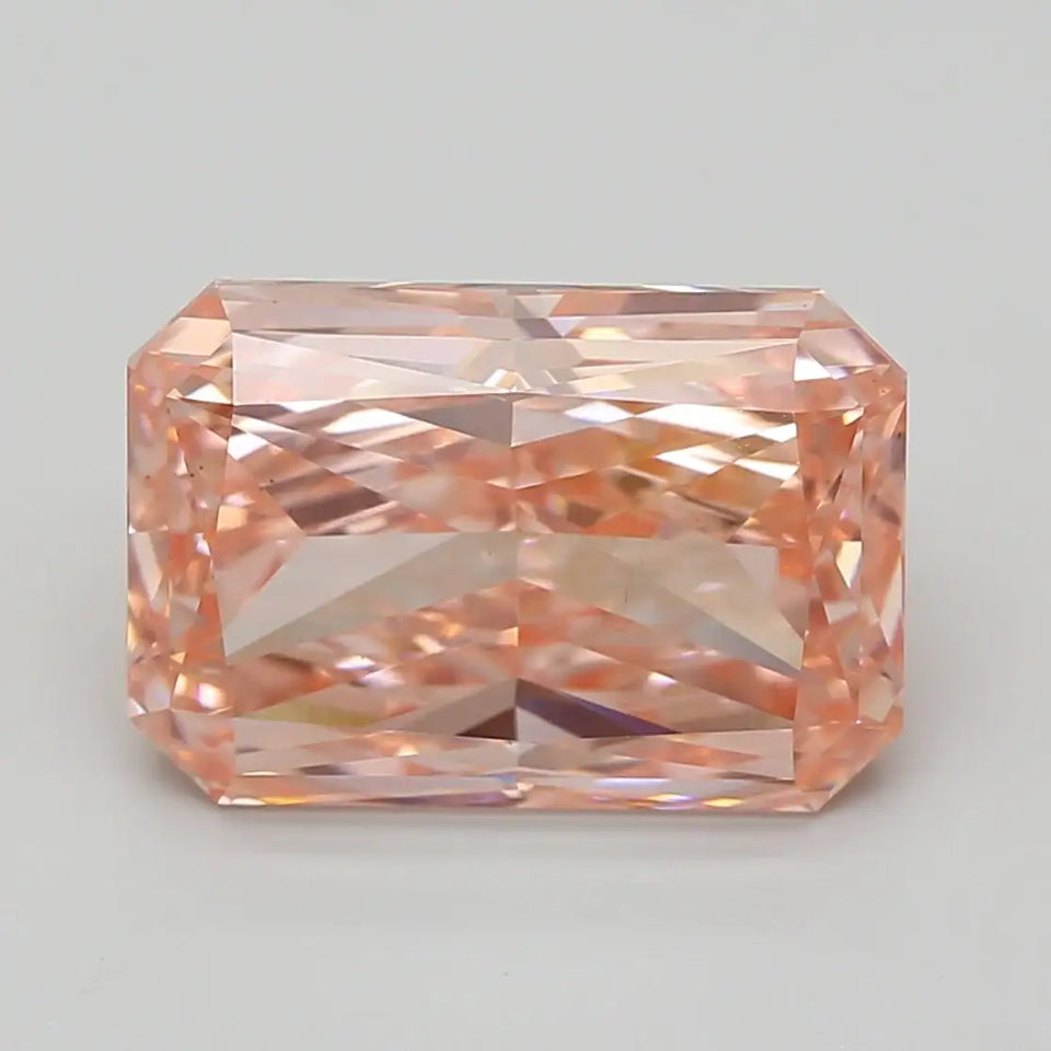 8.18 Carat Certified Radiant Loose Stone Lab Grown Diamond No. 1257423 - Larson Jewelers