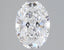 1.56 Carat Certified Oval Loose Stone Lab Grown Diamond No. 1164290