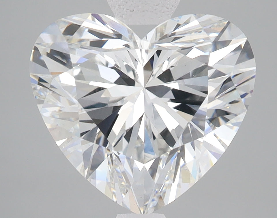 3.85 Carat Certified Heart Loose Stone Lab Grown Diamond No. 2040168
