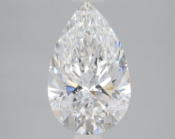 2.5 Carat Certified Pear Loose Stone Lab Grown Diamond No. 2038600