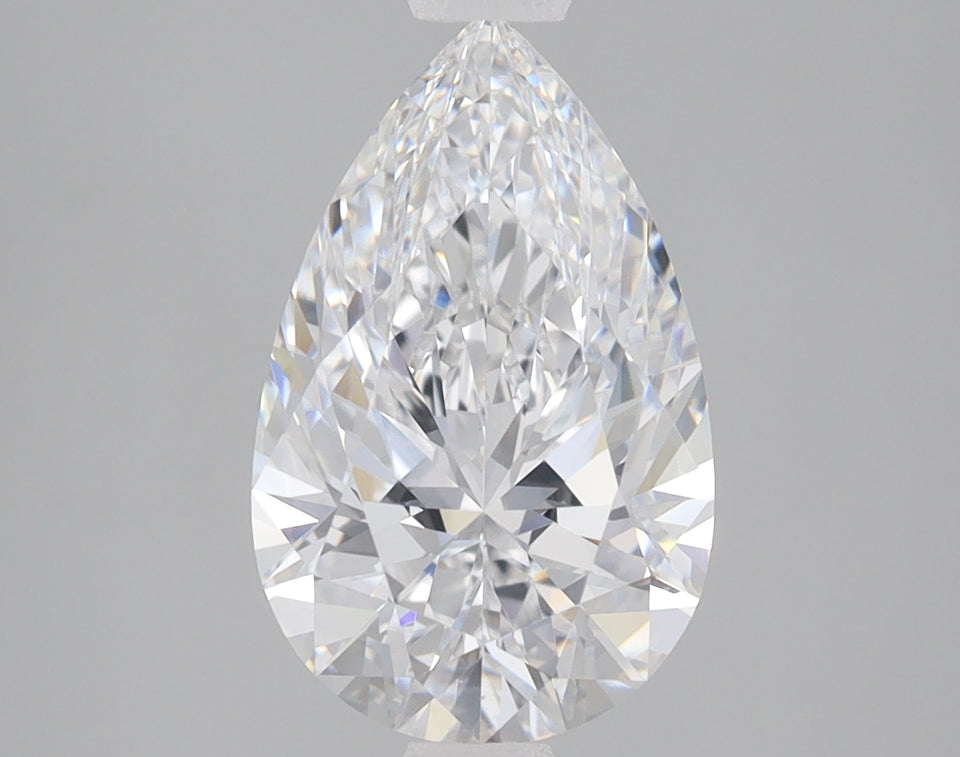 2.54 Carat Certified Pear Loose Stone Lab Grown Diamond No. 2043266