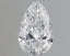 0.54 Carat Certified Pear Loose Stone Lab Grown Diamond No. 1130305